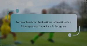 Antonio Sanabria : Réalisations internationales, Récompenses, Impact sur le Paraguay