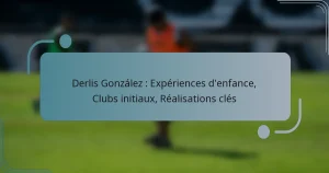 Derlis González : Expériences d’enfance, Clubs initiaux, Réalisations clés